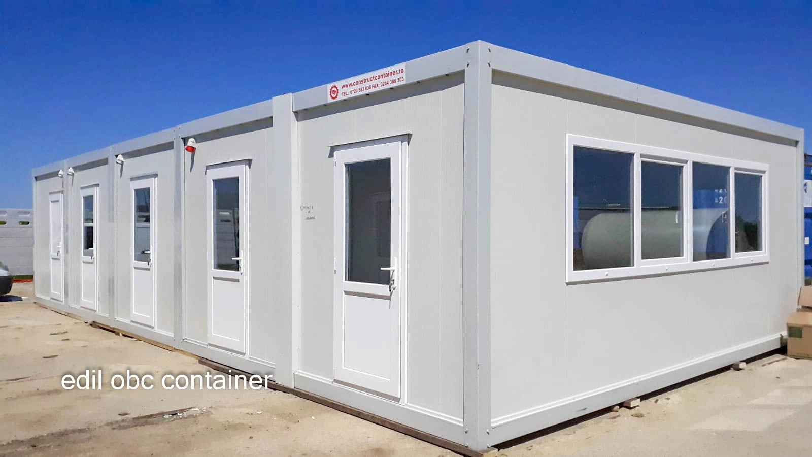 Containere vestiar modulare – vestiare pentru șantier și personal